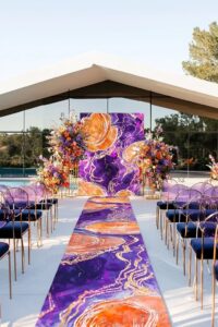 Tendencia colores vivos para fiestas