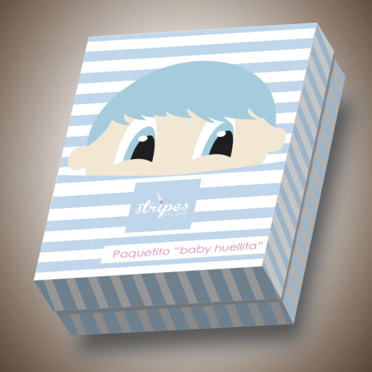 kit decorativo baby huellita