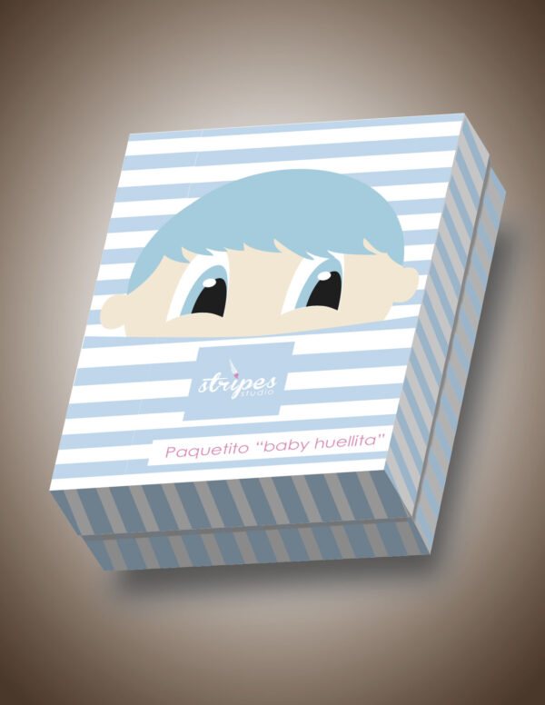 kit decorativo baby huellita